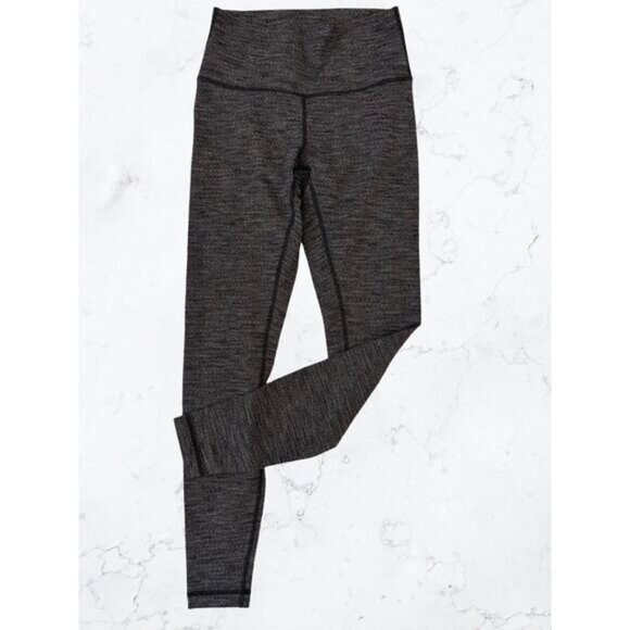 lululemon athletica Pants - Lululemon Wonder Under Feathered Grey Leggings  6